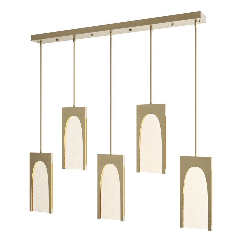 Cypress 5-Light Pendant Soft Gold