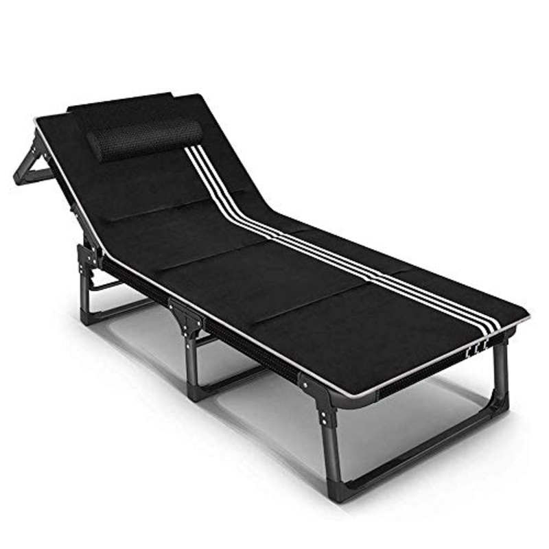 Lettino da campeggio pieghevole per esterni Letto pieghevole  Letto pieghevole singolo  Letto pieghevole portatile Home Office Letto singolo Semplice Letto Siesta Letto da campeggio Siesta per adult