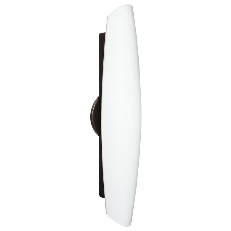 Three Light Wall Sconce from the Aero Collection in Bronze Finish by Besa