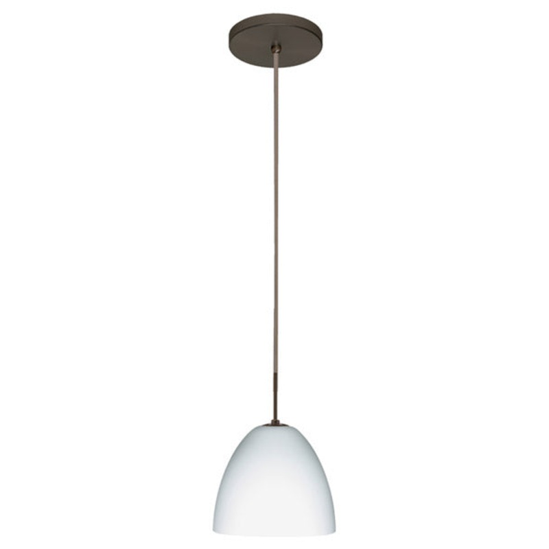 Besa 1JT-447007-BR Vila One Light Pendant Bronze