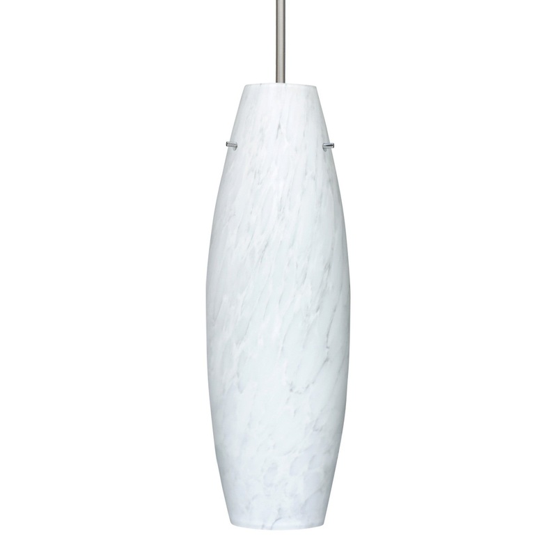 Besa J-412719-SN Besa Suzi 18 Pendant One Light Pendant Satin Nickel