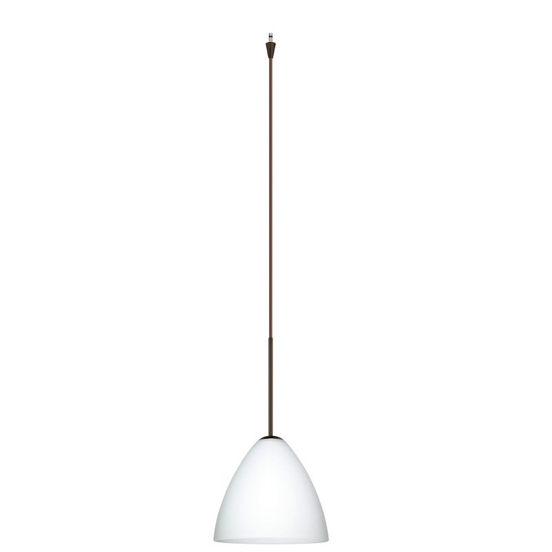 Besa XP-177907-BR Mia One Light Pendant Bronze