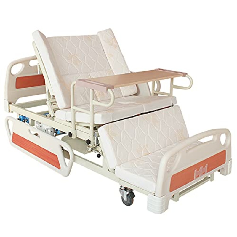 FC-Bed Letto ICU dell’ospedale Elettrico con materassino Infermieristico Premium – per Uso Domestico per Uso Domestico e strutture mediche – Easy Transport Rower