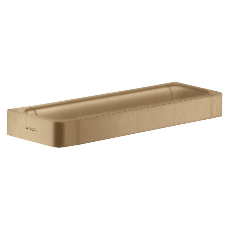 Towel Bar Universal SoftSquare 12 Inch Rail Brushed Bronze Metal