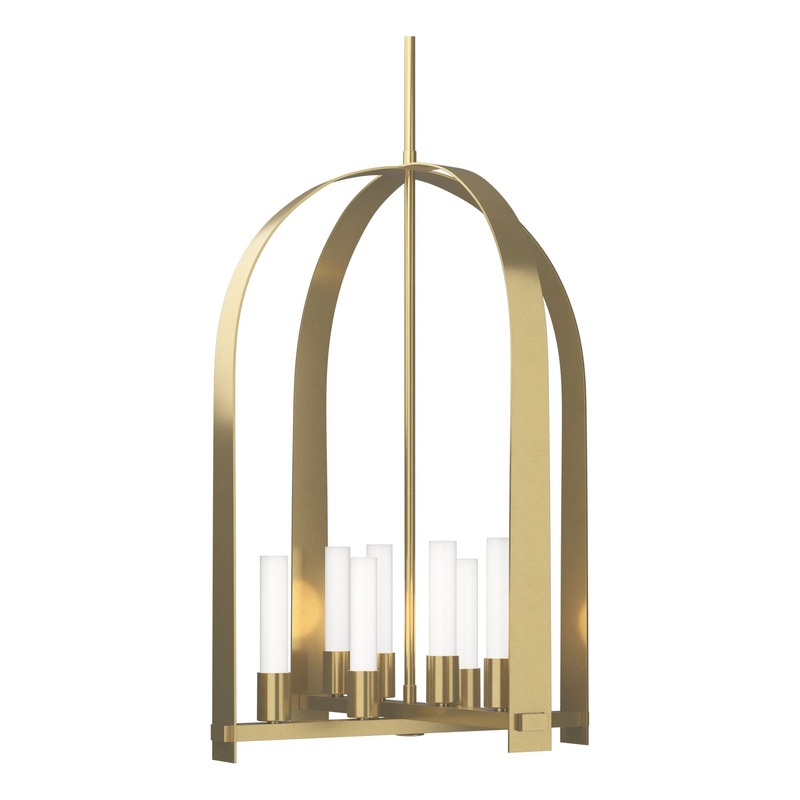 Triomphe 8-Light Pendant Modern Brass