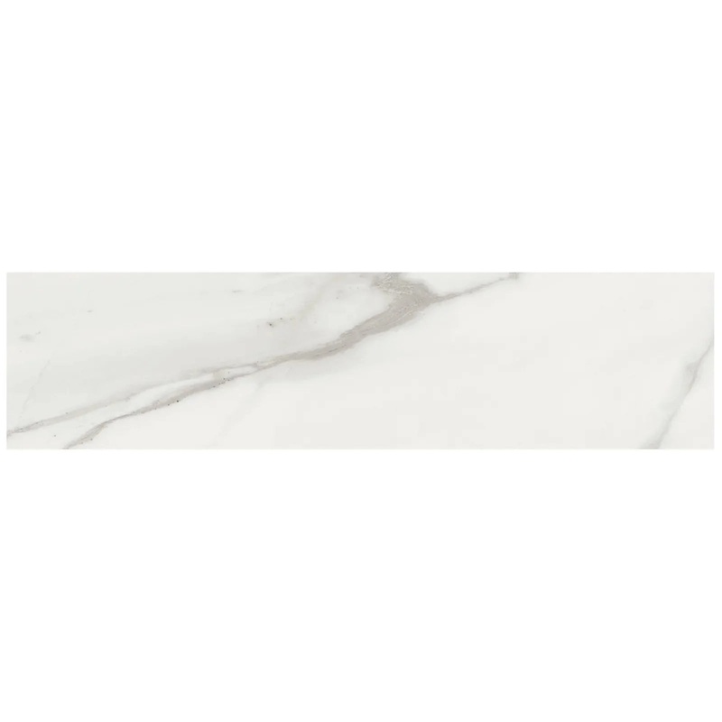 3″ x 12″ Bn Mayfair Volakas Grigio Polished Bullnose 3″ x 12″