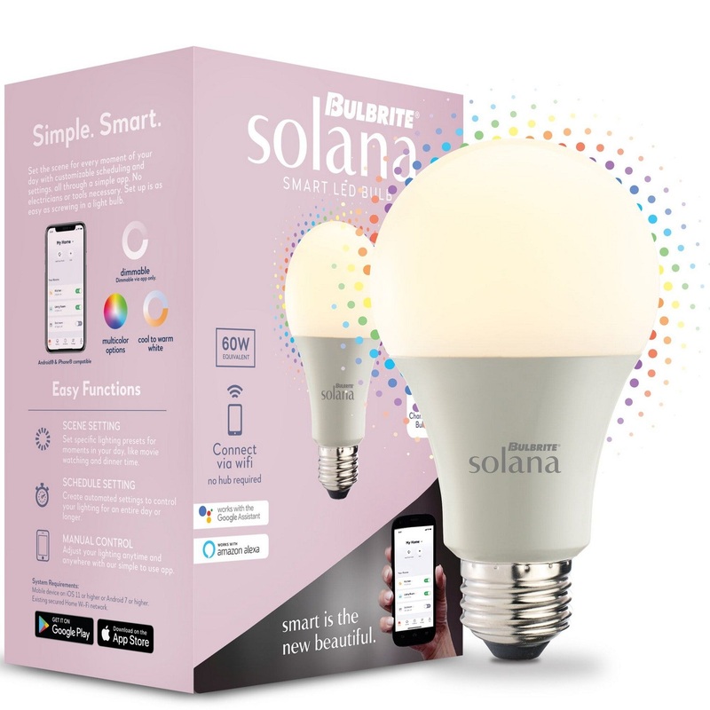 9 Watt A19 LED, Frost, 800  Lumens, E26 base, 120 Volt Light Bulb by Bulbrite