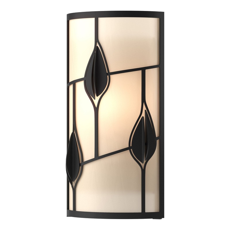 Alison’s Leaves Sconce Black