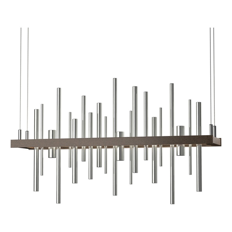 Cityscape LED Pendant Bronze Sterling