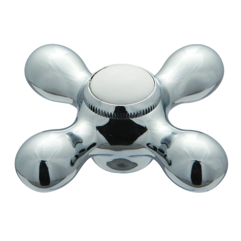 KSDH23615AX Metal Cross Diverter Handle, Polished Chrome