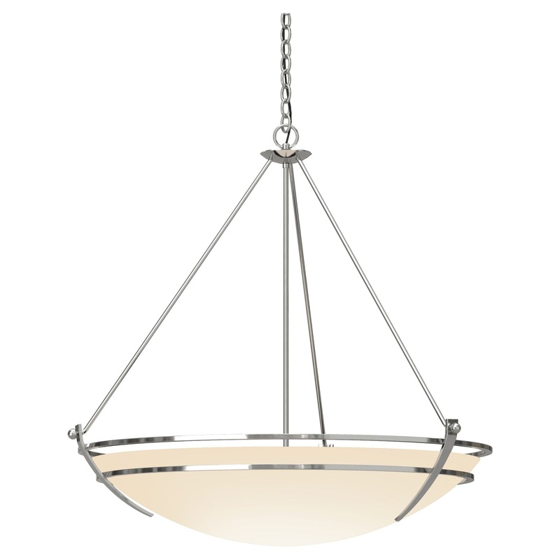 Presidio Tryne Large Scale Pendant Sterling Opal Glass (GG)