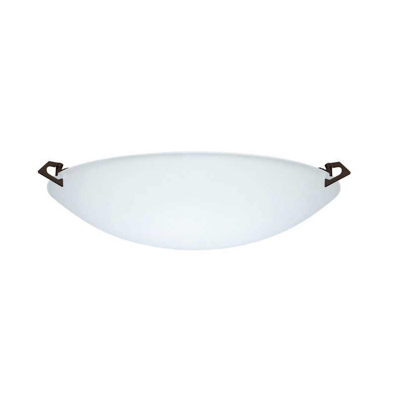 Besa 841725-MED-BR Sonya One Light Ceiling Mount Bronze