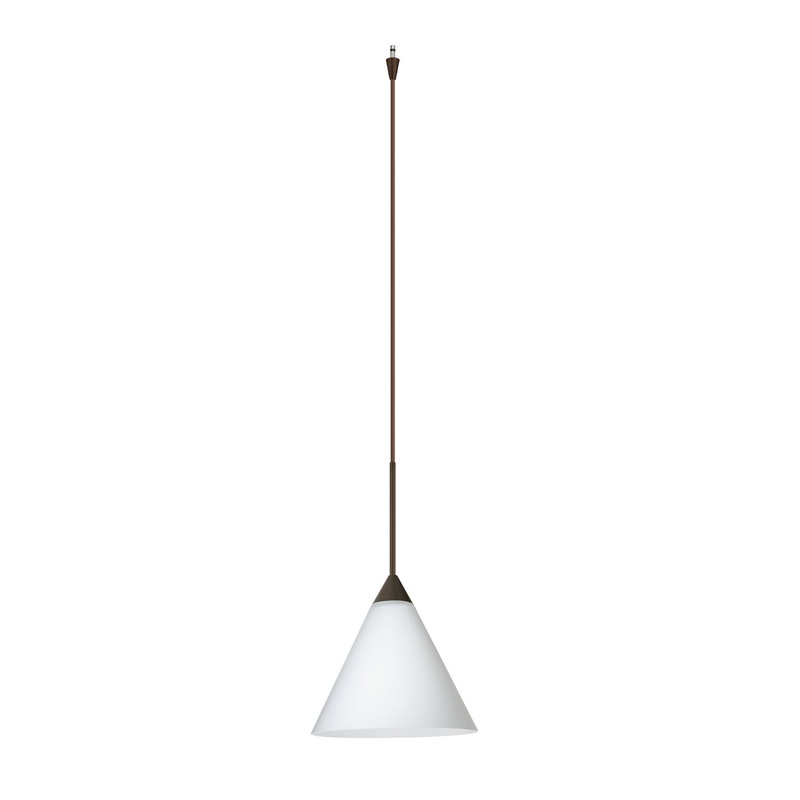 Besa XP-512107-BR Kani One Light Pendant Bronze