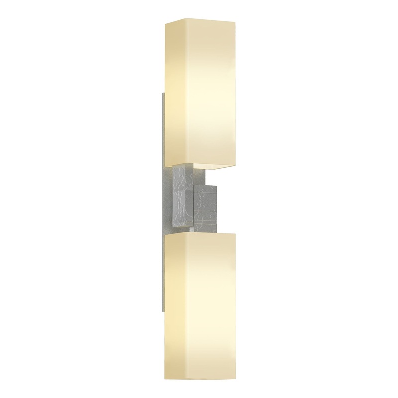 Ondrian 2-Light Sconce Vintage Platinum