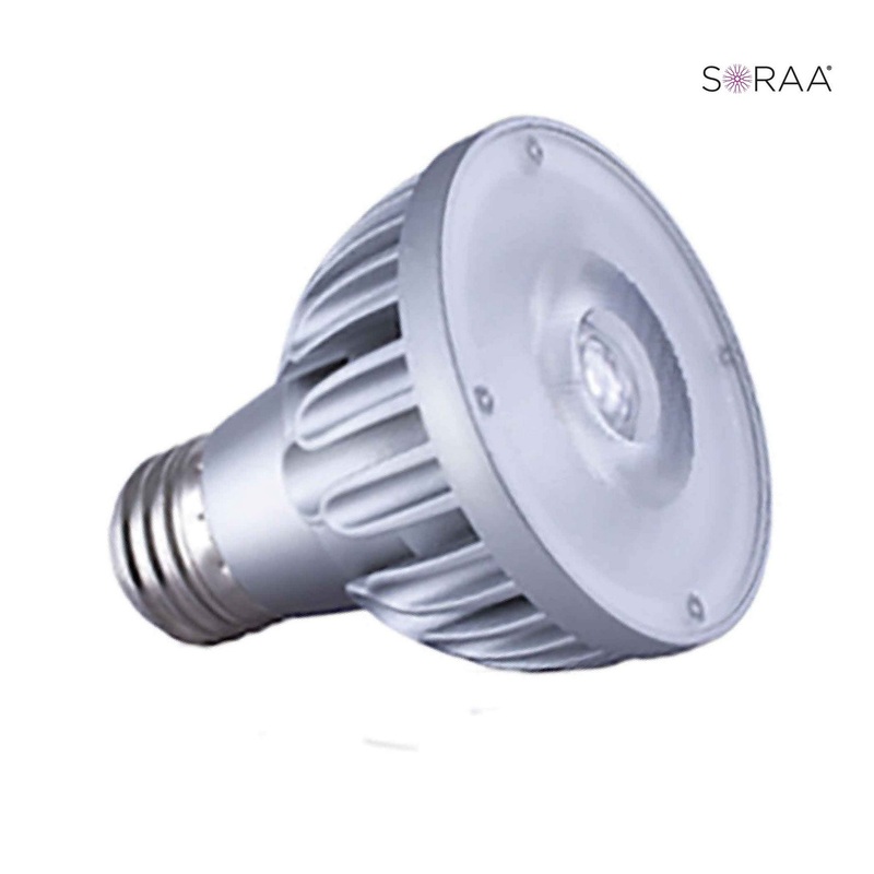SORAA 10.8W LED PAR20 2700K VIVID 60 DIM Light Bulb by Bulbrite