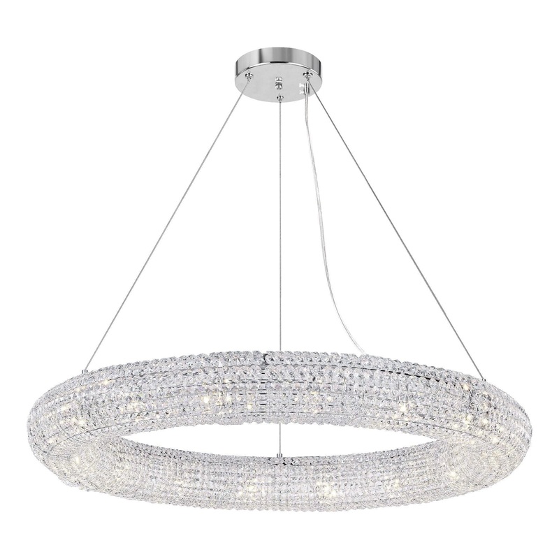 Veronique Chandelier Chrome