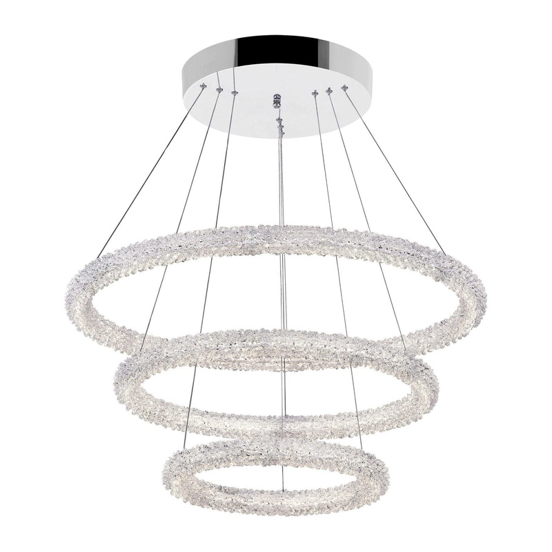 Arielle Chandelier Chrome