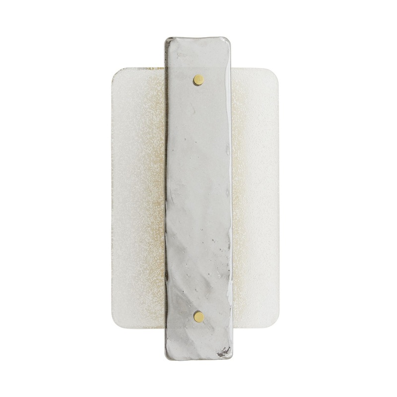 Arteriors 49668 Uriah Two Light Wall Sconce Clear Seedy