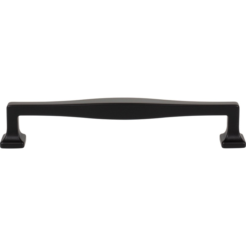 Atlas Homewares Kate Pull 6 5/16 Inch (c-c) Matte Black