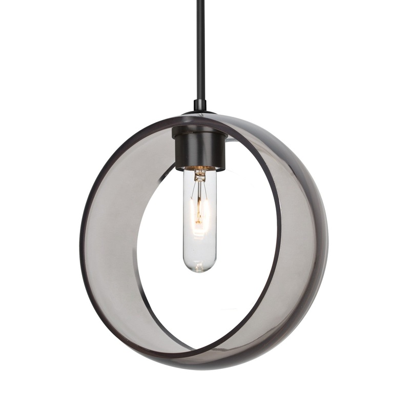 Besa 1JC-MANASM-BK-NI Besa Mana Pendant One Light Pendant Black