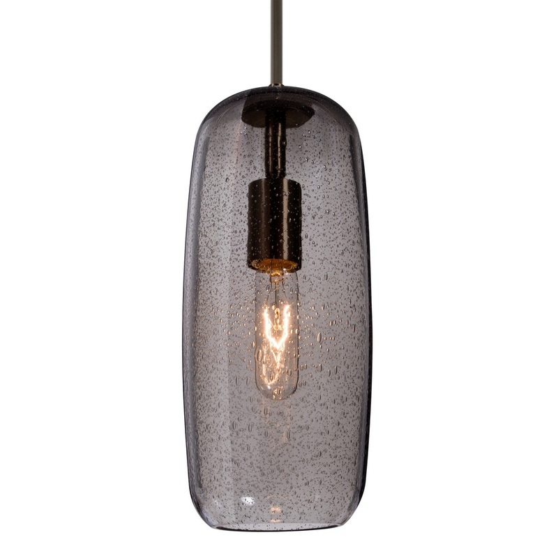 Besa 1JC-PINOT13SM-BR Besa Pinot 13 Pendant One Light Pendant Bronze