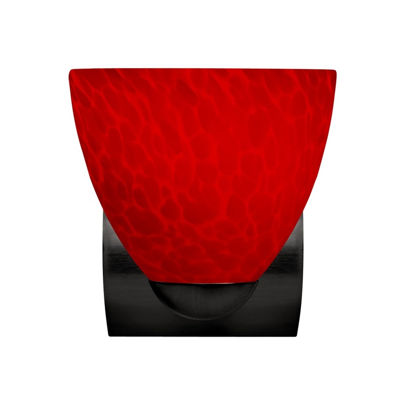 Besa 1WZ-7572RC-LED-BK Besa Sasha Mini Sconce LED Wall Sconce Black