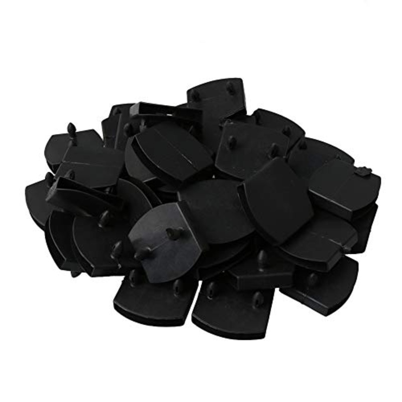 BQLZR Ricambio per tappi centrali in plastica per la protezione delle stecche e fissaggio di basi in legno