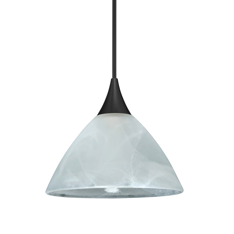 Besa 1XC-174352-BK Besa Domi Pendant One Light Pendant Black
