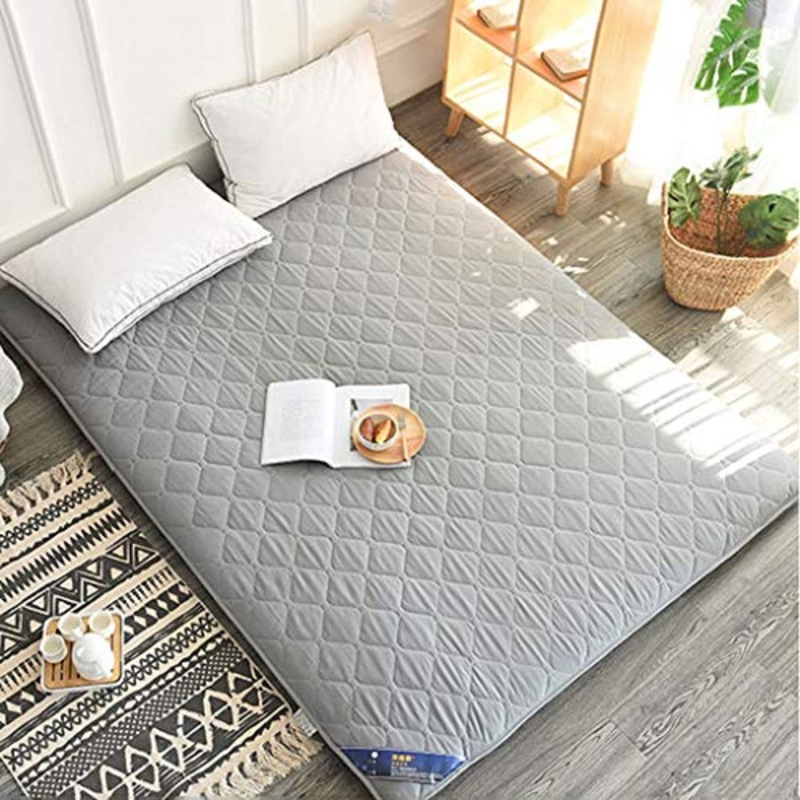 Hongyan Futon Materasso ergonomico Design Giapponese Tatami Tappetino Coperta Student Outdoor Dorm Materasso Portatile Pieghevole Morbido lanuginoso Sleeping Pad Bed (Color : A, Size : 1802004CM)