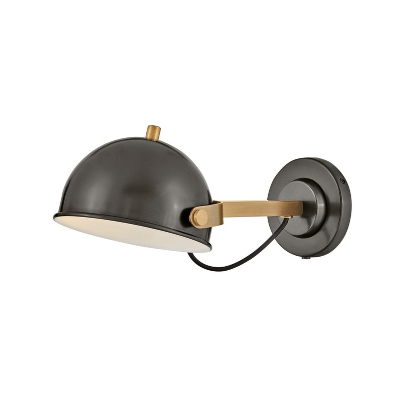 LED Wall Sconce from the Spence Collection in Black Oxide Finish by Hinkley