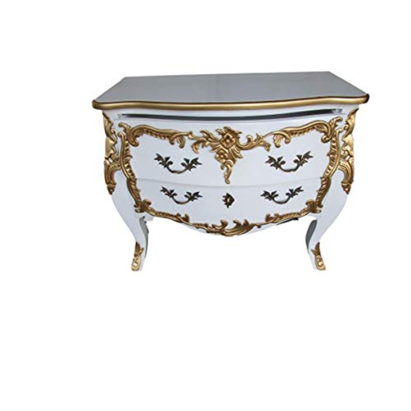 Rokoko – Cassettiera in stile antico Louises, dimensioni: 93 x 78 cm
