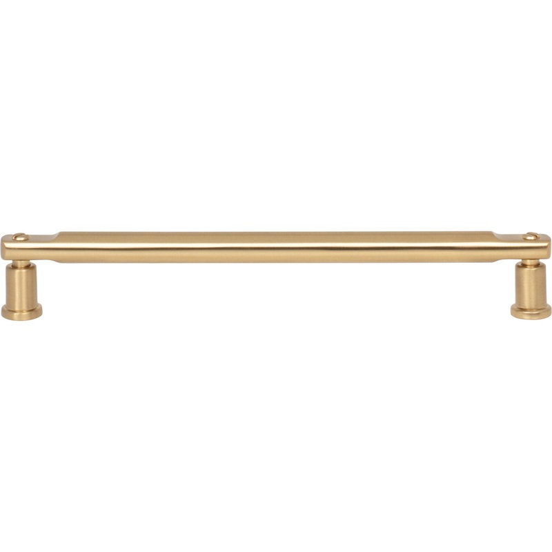 Atlas Homewares Everitt Pull 7 9/16 Inch (c-c) Warm Brass