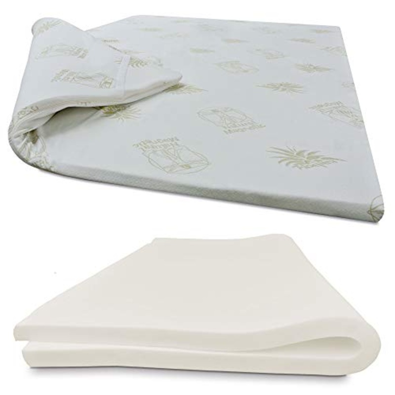 Baldiflex Emporio Correttore Materasso in Memory Topper Singolo 85 x 190 h 3 – Fodera in Aloe Vera