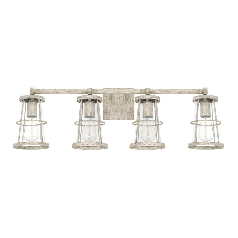 Capital Lighting 127441MS Beaufort 4 Light Vanity Mystic Sand