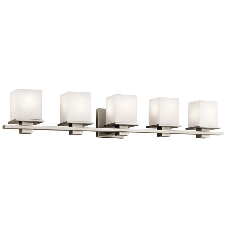 Kichler 45193AP Five Light Bath, Antique Pewter