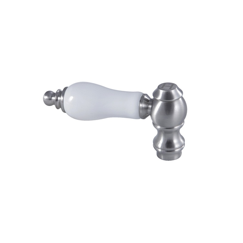 KSH3228PLH Hot Porcelain Lever Handle, Brushed Nickel