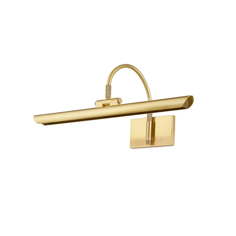 LED Picture Light from the Elowen Collection in Aged Brass Finish by Mitzi