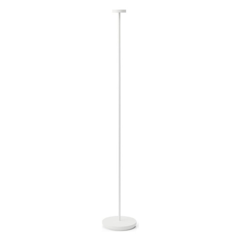 Moneta Medium Rechargeable Floor Lamp Matte White