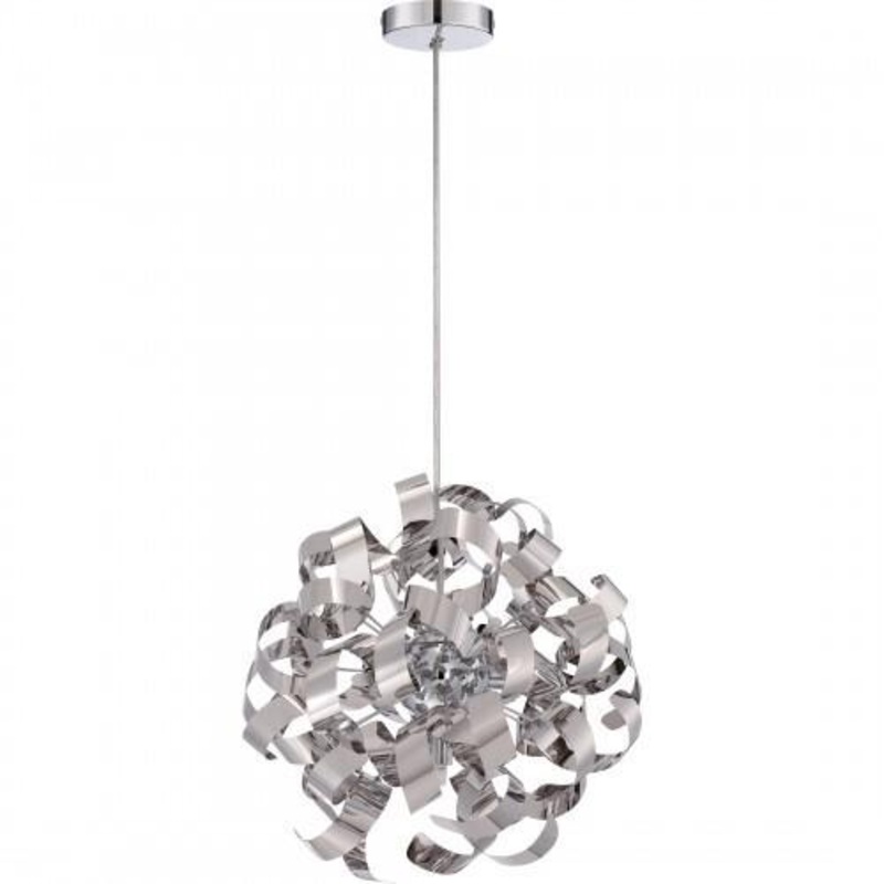 Quoizel RBN2817C Ribbons Pendant plsh chrme Pendant