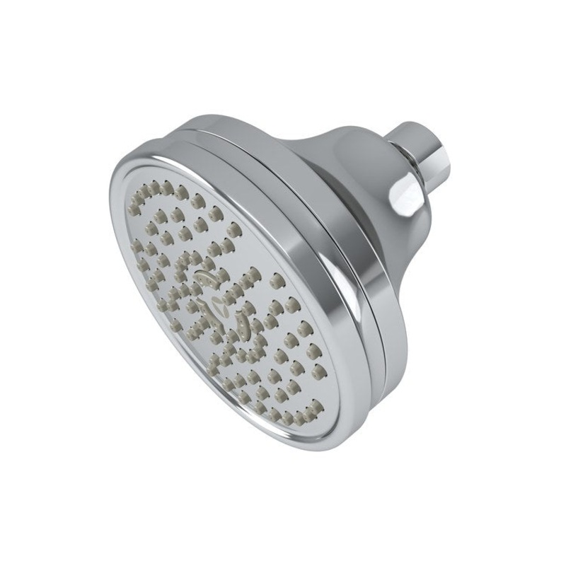 Showerhead HydroMersion Technology 1 Functions Polished Chrome 4 Inch 1.5 Gallons per Minute Round