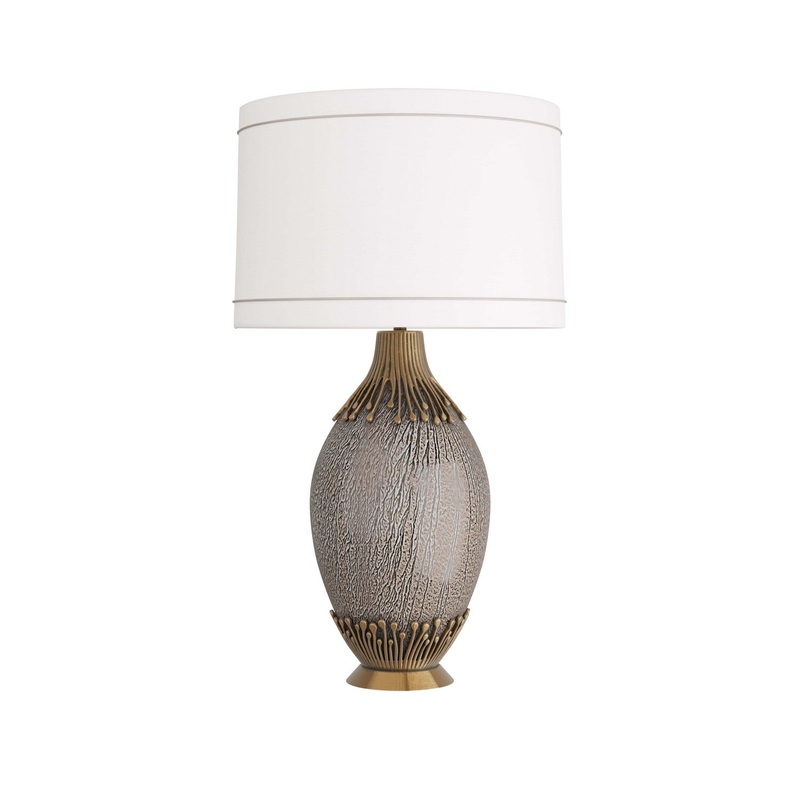 Arteriors PTI04-SH005 Wilhelm One Light Table Lamp Ash Reactive
