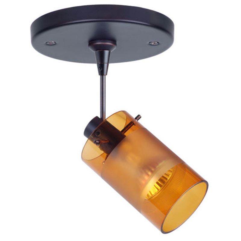 Besa 1SP-6524EG-BR Scope One Light Spotlight Bronze (Discontinued)