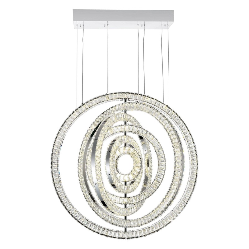 Celina Chandelier Chrome