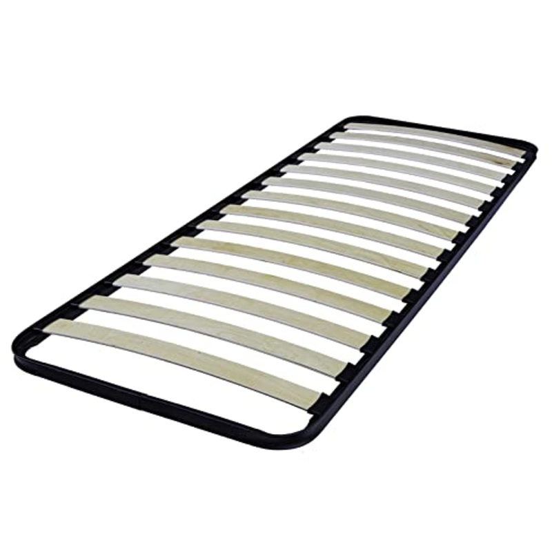 DOLCI SOGNI Rete Letto Singolo 80×200, Struttura Letto Singolo Senza Piedi, Rete Singola con Doghe di Legno, Pratica e Stabile, Rete Singola Doghe 80×200 da Incasso – 100% Made in Italy
