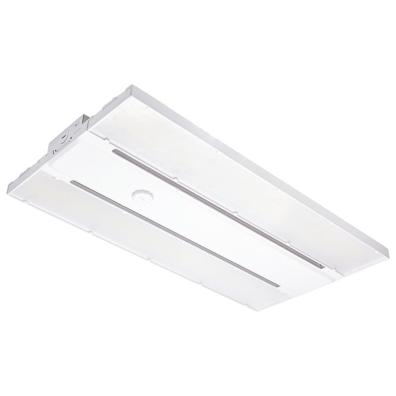 LED Selectable Linear High Bay in White Finish by Nuvo Lighting