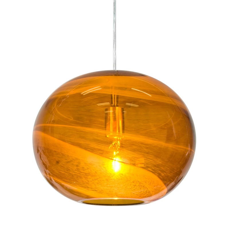 Besa 1JC-GENOAM-SN Geno One Light Pendant Satin Nickel