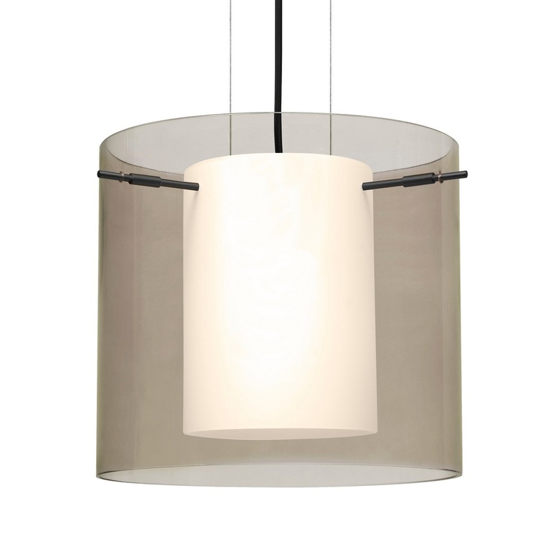 Besa 1KG-S18407-LED-BK Besa Pahu 12 Cable Pendant LED Pendant Black