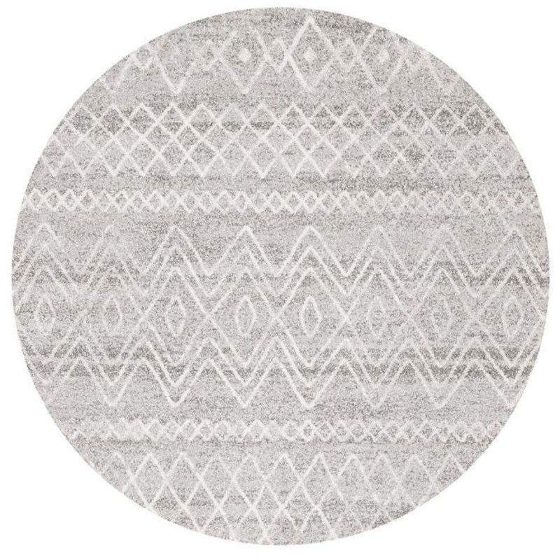 Oasis 453 Grey Round by Rug Culture-240X240CM – ROUND