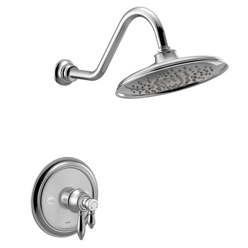 Shower Trim Weymouth M-Core 4-Series 2 Lever Chrome WaterSense ADA 1.75 Gallons per Minute