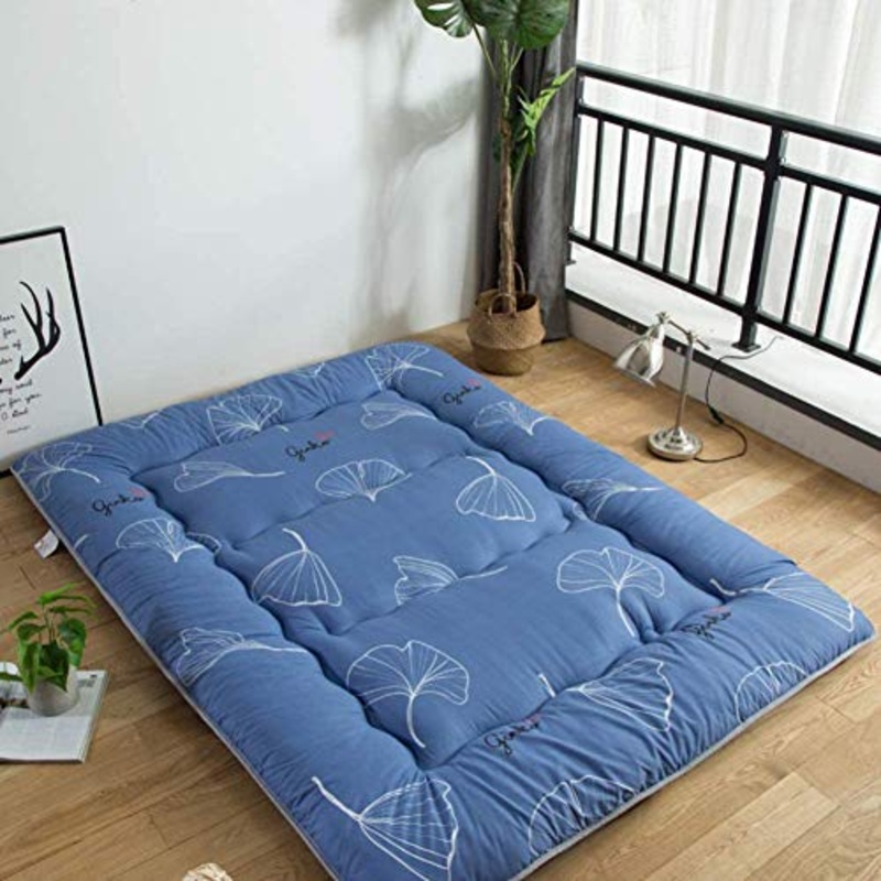 Z&HA Spesso Pieghevole Tatami Materasso, Ultra Morbida Traspirante futon Giapponese Tappetino Portatile dormitorio Mattress Pad,E,120x200cm